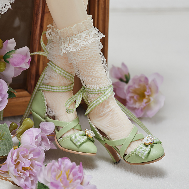 1/3 Lolita style X straps high heel 